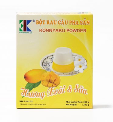 Bột Rau Câu Pha Sẵn Hương Xoài & Sữa