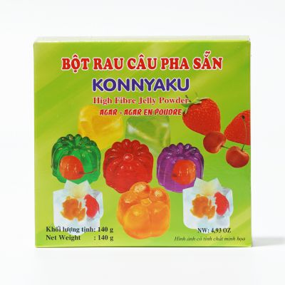 Bột Rau Câu Pha Sẵn Konnyaku (Dứa) 140g