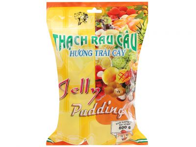 Thạch Rau Câu Hương Trái Cây 800g